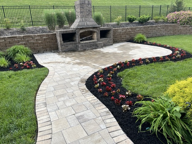 Outdoor Fireplace Design