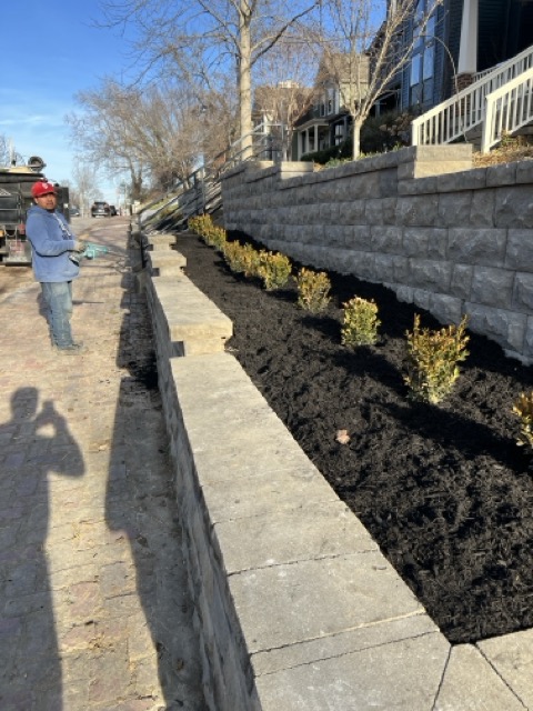 Decorative Retaining Wall